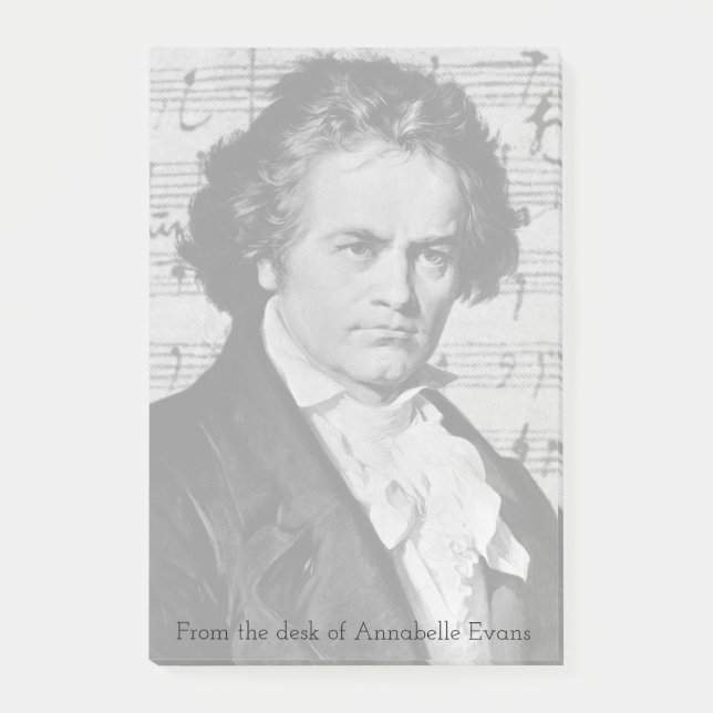 Beethoven Post-it Notes (Front)