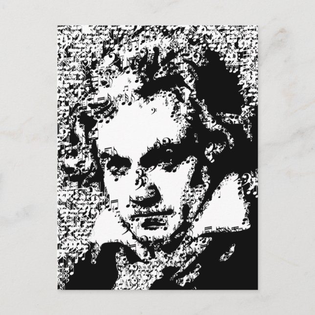 BEETHOVEN POSTCARD (Front)