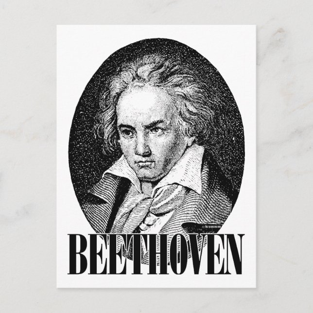 Beethoven Postcard (Front)