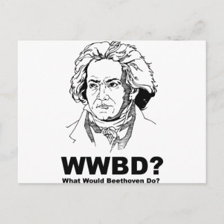 Beethoven Postcard