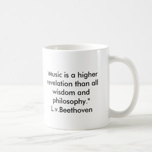 Beethoven Quote Mug