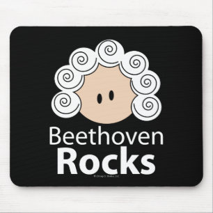 Beethoven Rocks Mouse Pad