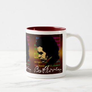 BEETHOVEN SKETCH HEAD MUG