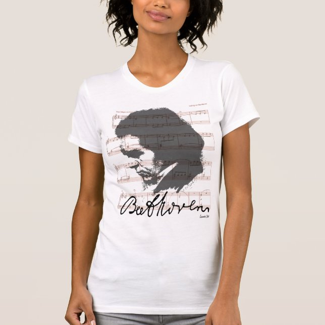 BEETHOVEN SKETCH T-Shirt (Front)