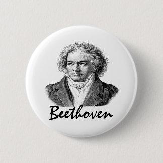 Beethoven T-shirts and Gifts 6 Cm Round Badge