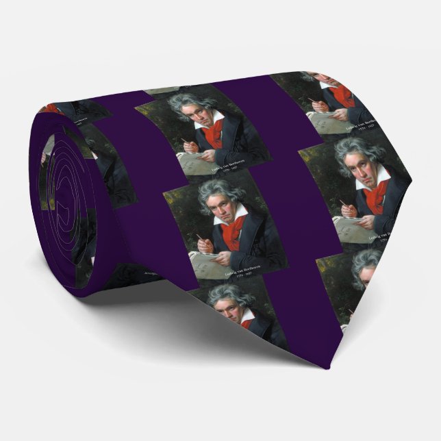 Beethoven Tie (Rolled)