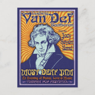 Beethoven - Von Def Postcard