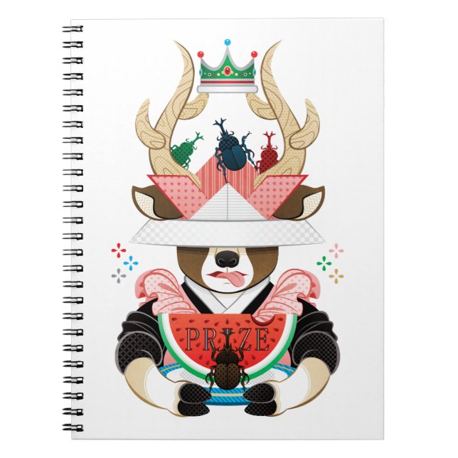 Beetle and watermelon (remake) notebook (Front)