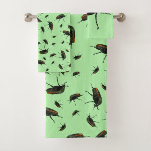 Beetle Bug Bath Towels