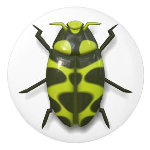 Beetle bug insect cute ceramic knob