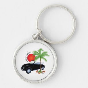 Beetle good ride key ring