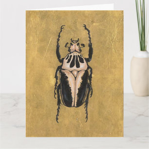 Beetle Greeting Card