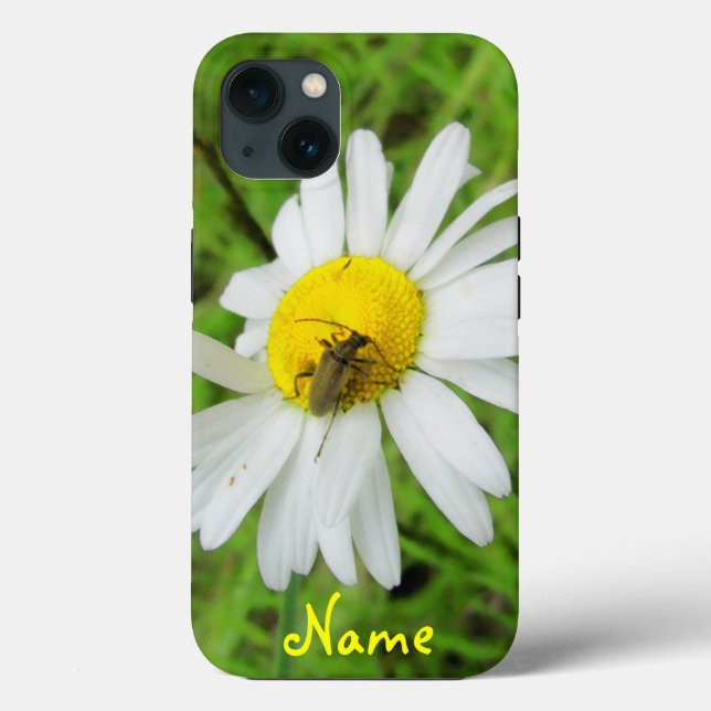 Beetle On A Daisy Case-Mate iPhone Case (Back)