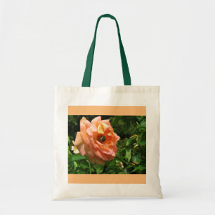 Beetle on a Rose Tote Bag