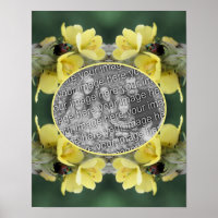 Beetle On Wild Mullein Flower Add Your Photo
