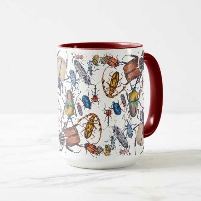 Beetle Party Mug (Front Right)