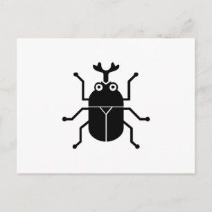 Beetle Postcard