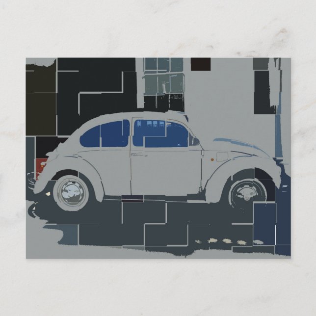 Beetle Puzzle Postcard (Front)