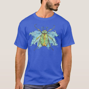 Beetle Tshirt, Fairy Beetle Art Tee, Bug Lover T-Shirt