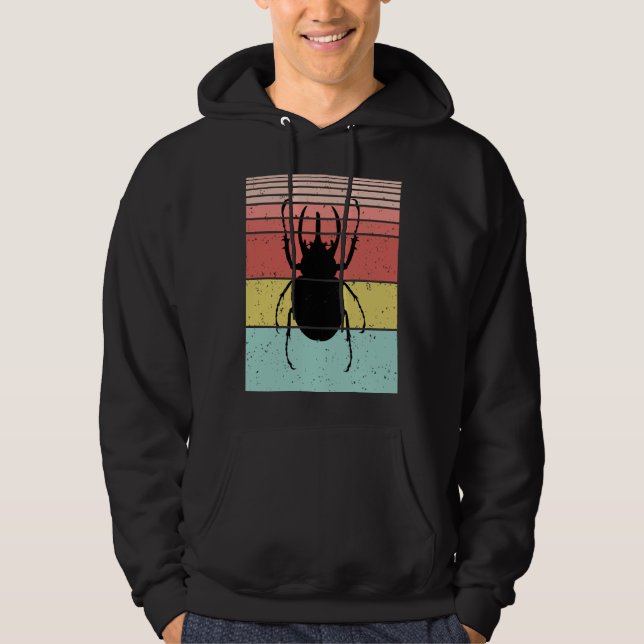 BEETLE VINTAGE INSECT HOODIE (Front)