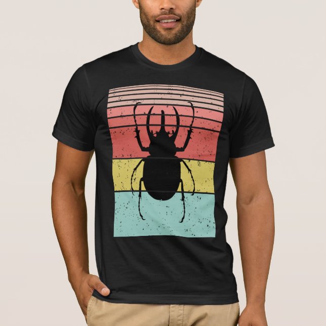 BEETLE VINTAGE INSECT T-Shirt (Front)