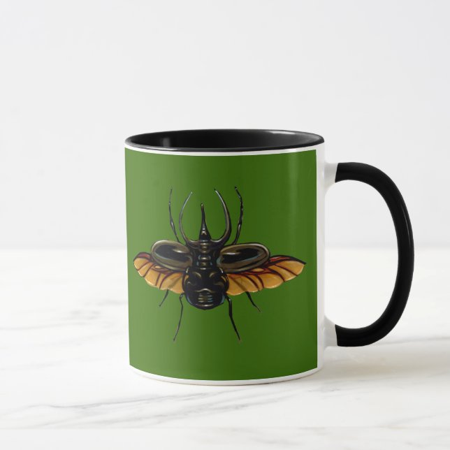 "Beetle Wings" Mug (Right)