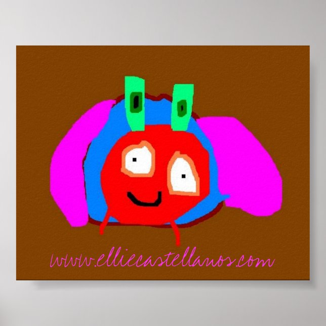 beetle, www.elliecastellanos.com poster (Front)