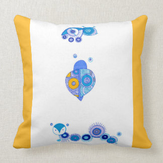 Beetlebum Cotton Throw Pillow