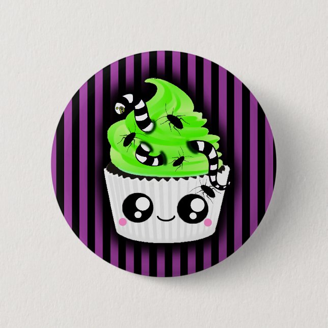 BeetleCake 6 Cm Round Badge (Front)