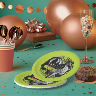 Beetlejuice   Adam & Barbara Scary Paper Plate