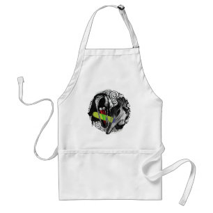 Beetlejuice   Adam & Barbara Scary Standard Apron