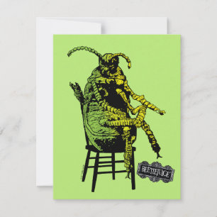 Beetlejuice   Beetle in Chair Card