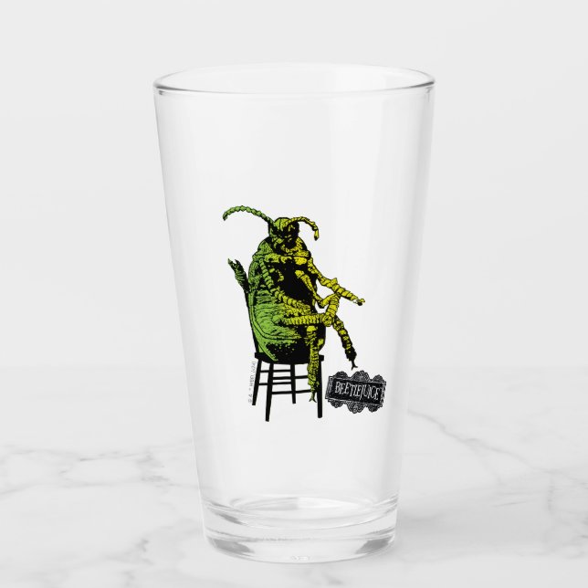 Beetlejuice | Beetle in Chair Glass (Front)