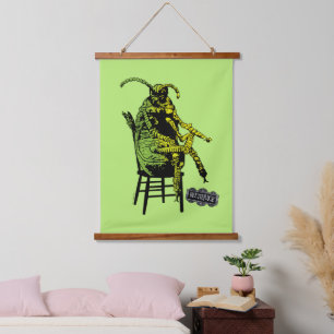 Beetlejuice Beetle in Chair Hanging Tapestry