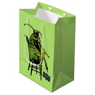 Beetlejuice   Beetle in Chair Medium Gift Bag