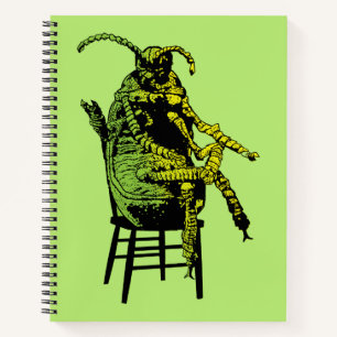 Beetlejuice   Beetle in Chair Notebook