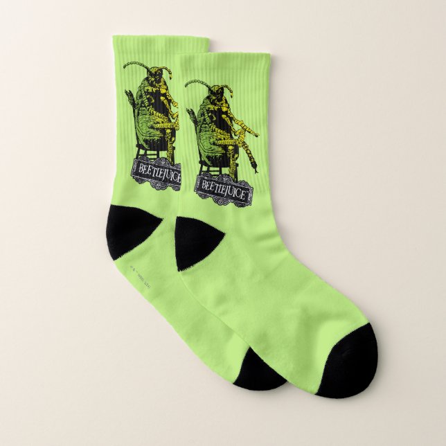 Beetlejuice | Beetle in Chair Socks (Pair)