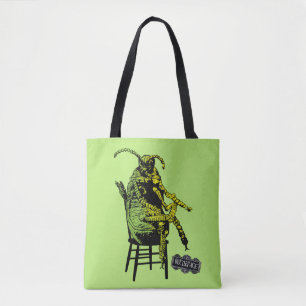 Beetlejuice Beetle in Chair Tote Bag