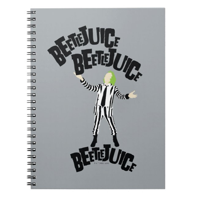 Beetlejuice Beetlejuice Beetlejuice Notebook (Front)
