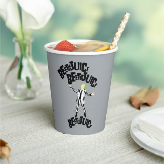 Beetlejuice Beetlejuice Beetlejuice Paper Cups