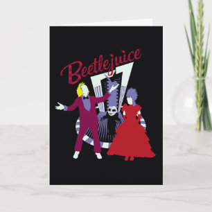 Beetlejuice   Beetlejuice & Lydia Wedding Card
