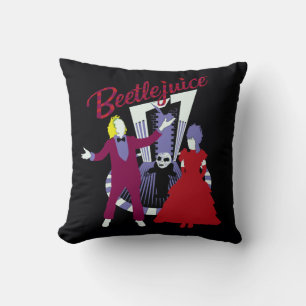 Beetlejuice Beetlejuice & Lydia Wedding Cushion