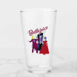 Beetlejuice Beetlejuice & Lydia Wedding Glass