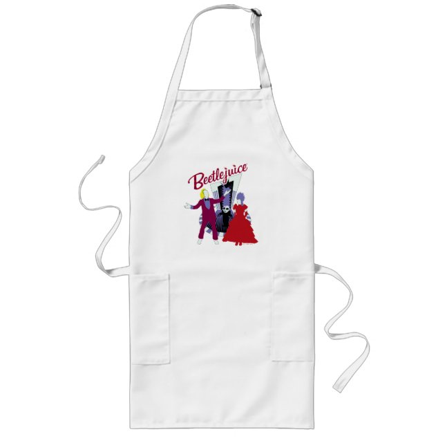 Beetlejuice | Beetlejuice & Lydia Wedding Long Apron (Front)
