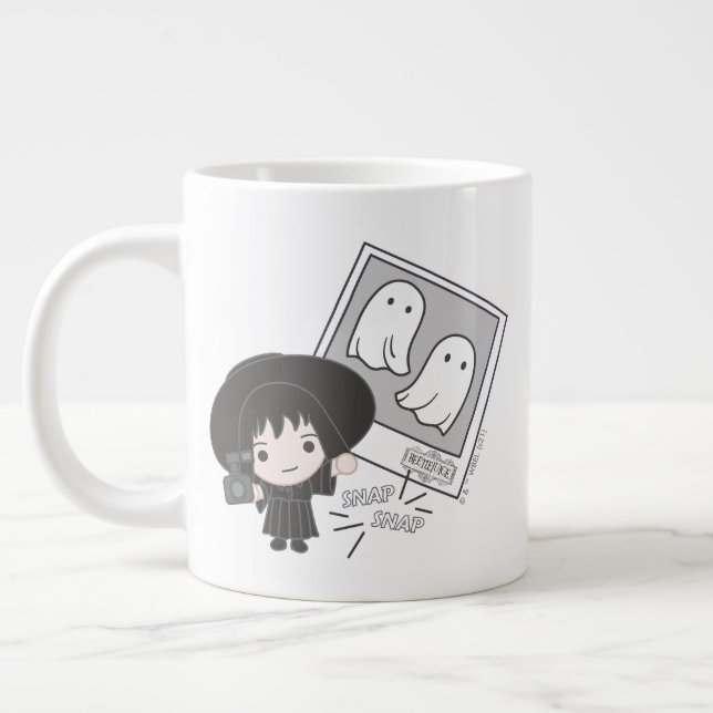 Beetlejuice | Chibi Lydia Ghost Photography Large Coffee Mug (Left)
