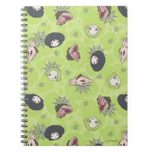 Beetlejuice   Cute Chibi Toss Pattern Notebook