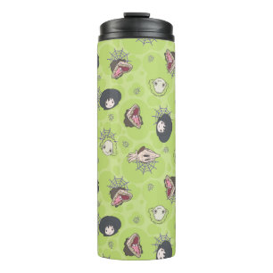 Beetlejuice   Cute Chibi Toss Pattern Thermal Tumbler