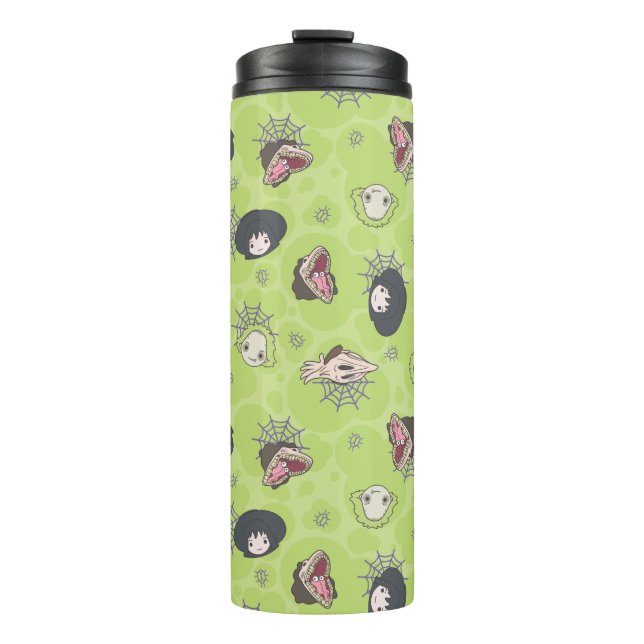 Beetlejuice | Cute Chibi Toss Pattern Thermal Tumbler (Front)