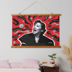 Beetlejuice Delia Deetz Hanging Tapestry