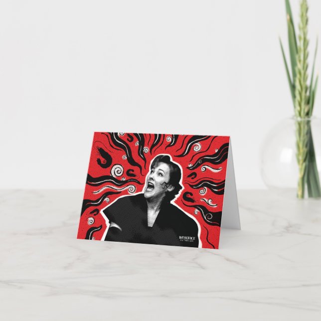 Beetlejuice | Delia Deetz Note Card (Front)